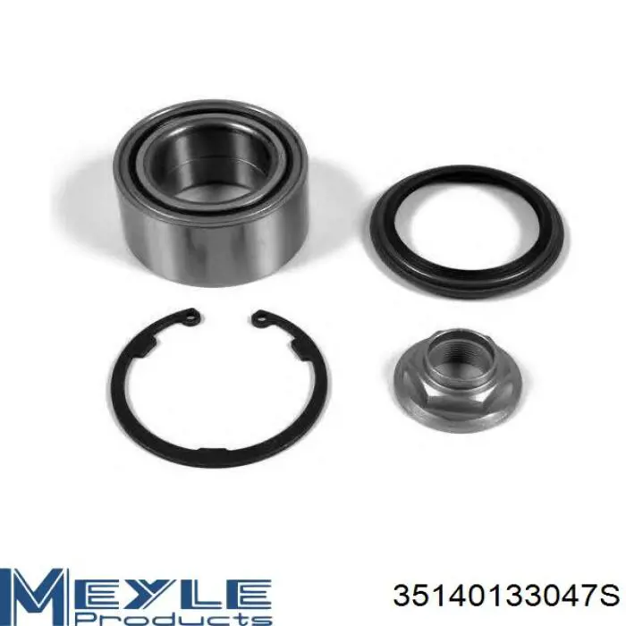 Cojinete de rueda delantero 173676 Febi