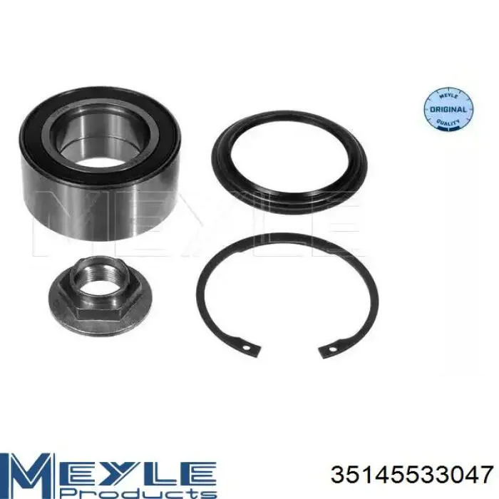 Cojinete de rueda delantero GH040040 GMB