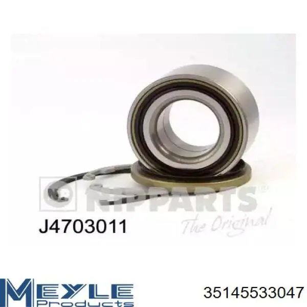 Cojinete de rueda delantero GMB GH040040 precio, desde 23,35 EUR
