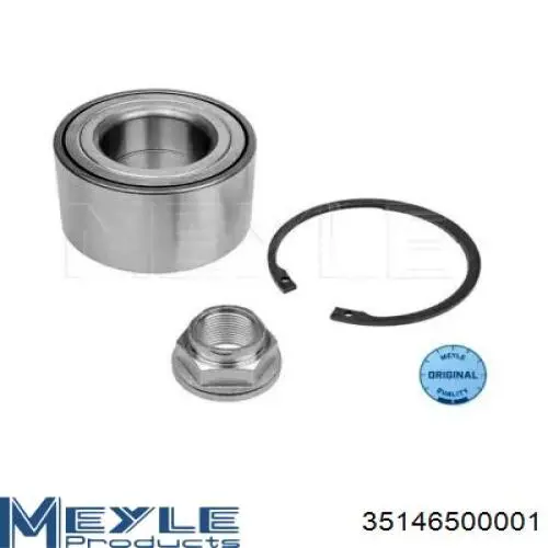 Cojinete de rueda delantero 98827 Asam