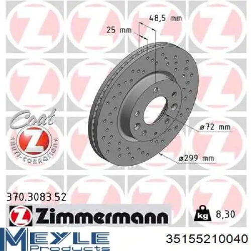 Comprar 8DD355128991 HELLA Freno de disco delantero