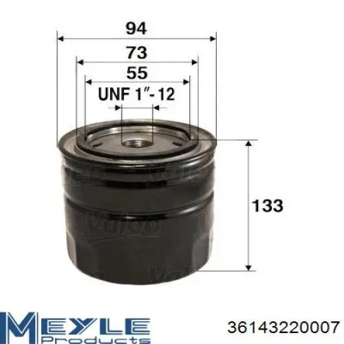 1520820N00 Nissan/Infiniti Filtro aceite