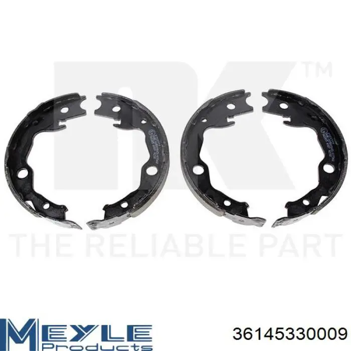 Juego de zapatas de frenos, freno de estacionamiento Nissan Tiida C11X