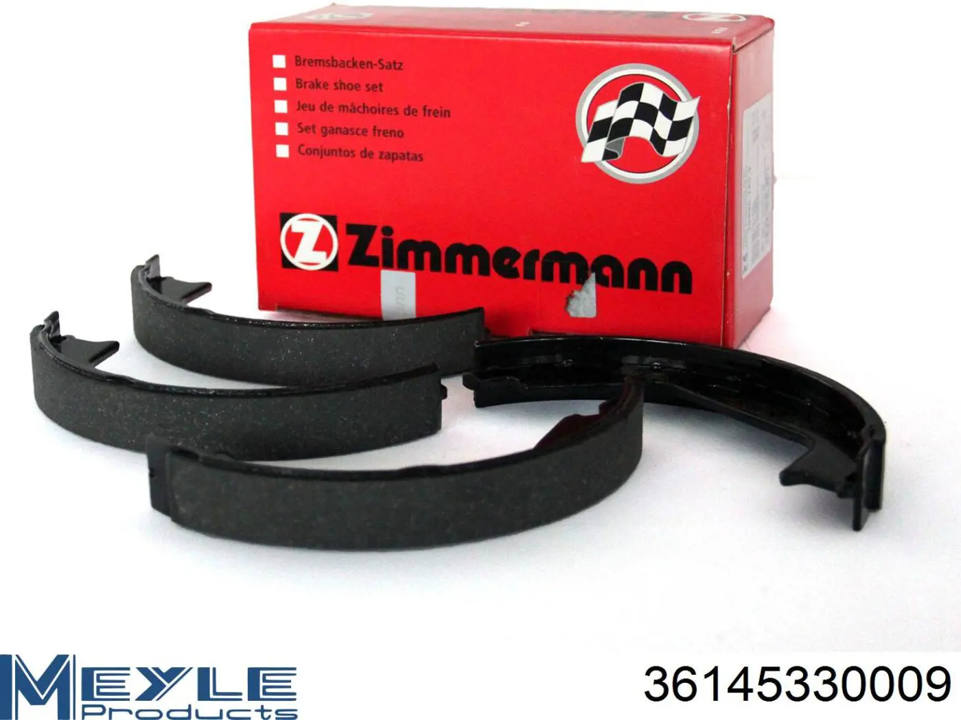 Juego de zapatas de frenos, freno de estacionamiento Nissan Tiida C11X