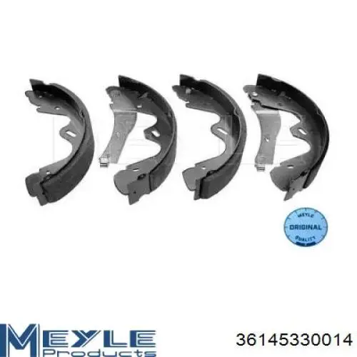 Zapatas de freno 986487700 Bosch