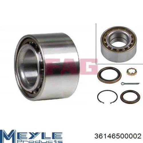 Cojinete de rueda delantero NSK 35BWD16JB01 precio, desde 27,63 EUR