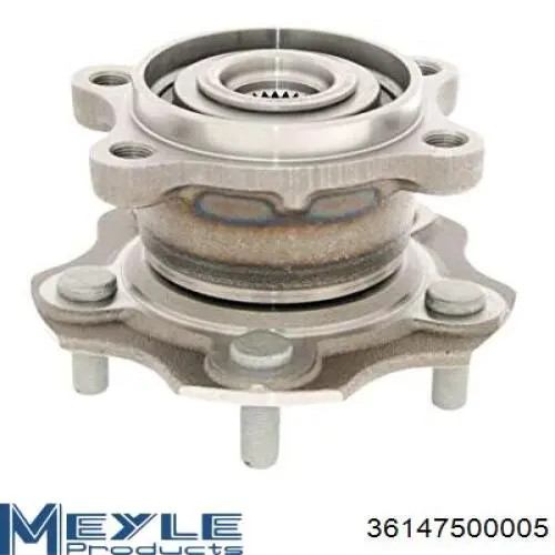 Cubo de rueda trasero IJ143012 Iljin
