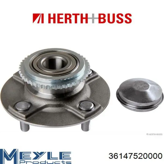 Cubo de rueda trasero Nissan Primera P11