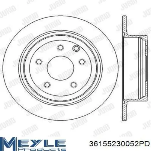 Frenos traseros Japan Parts DP120C