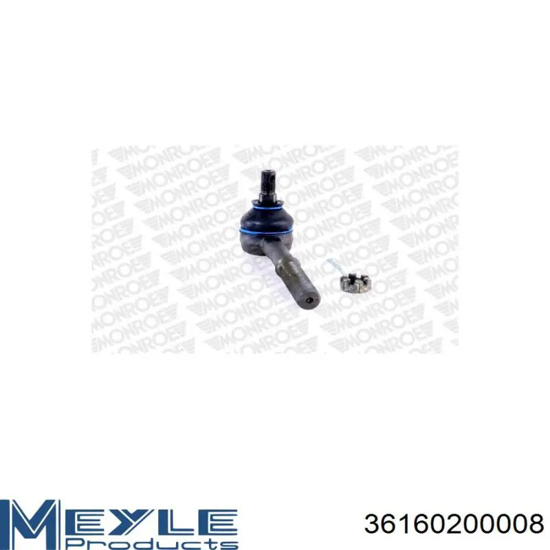 Rótula barra de acoplamiento exterior Nissan Terrano 1 WD21