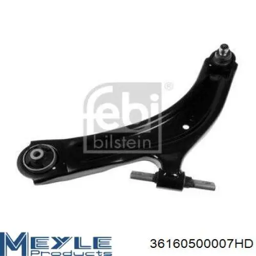Brazo inferior izquierdo de la suspensión delantera Renault (RVI) 54501BB00A