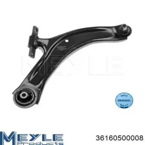 Brazo inferior derecho de la suspensión delantera 38168 Lemforder