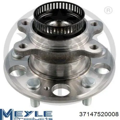 Cubo de rueda trasero WB90342 Sato Tech
