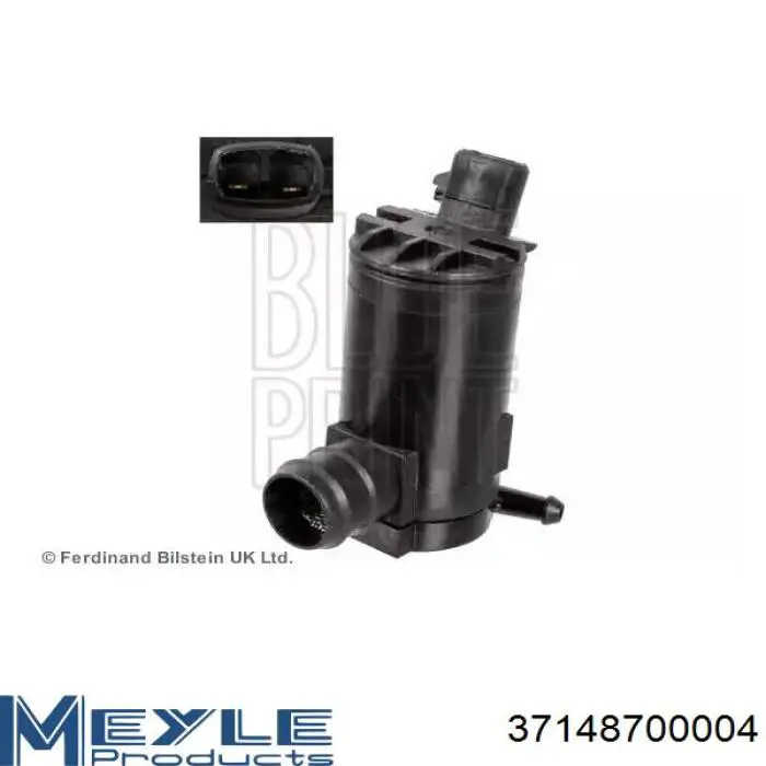 Bomba de limpiaparabrisas delantera Meyle 37148700004