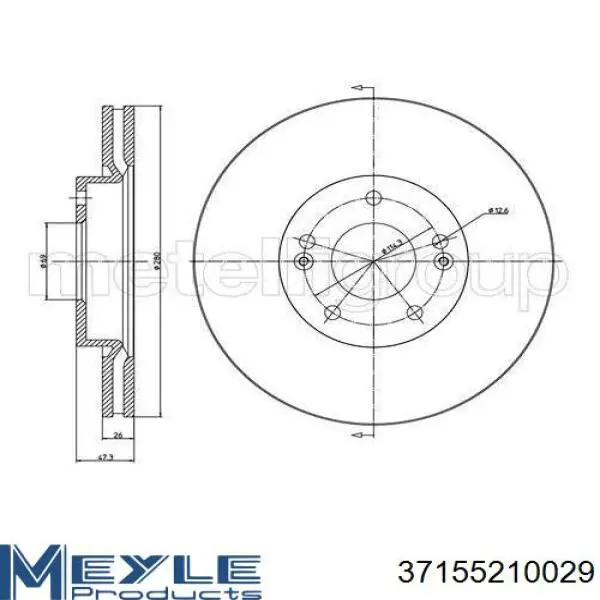 Comprar 517123K010FFF Hyundai/Kia Freno de disco delantero