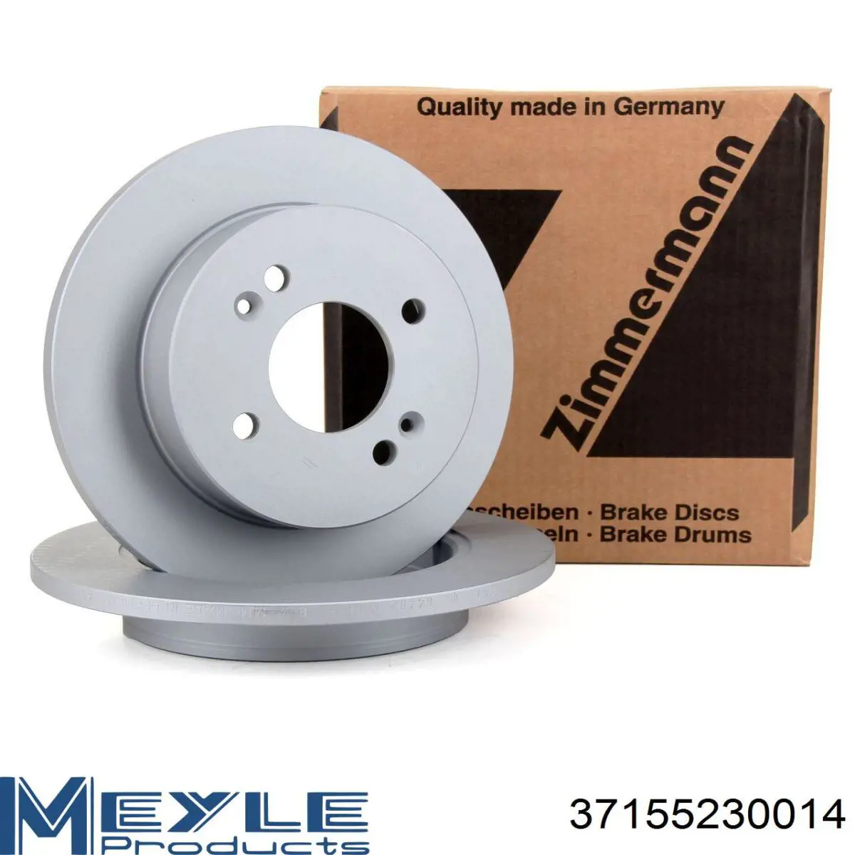 Disco de freno trasero LVBD1188Z Motaquip