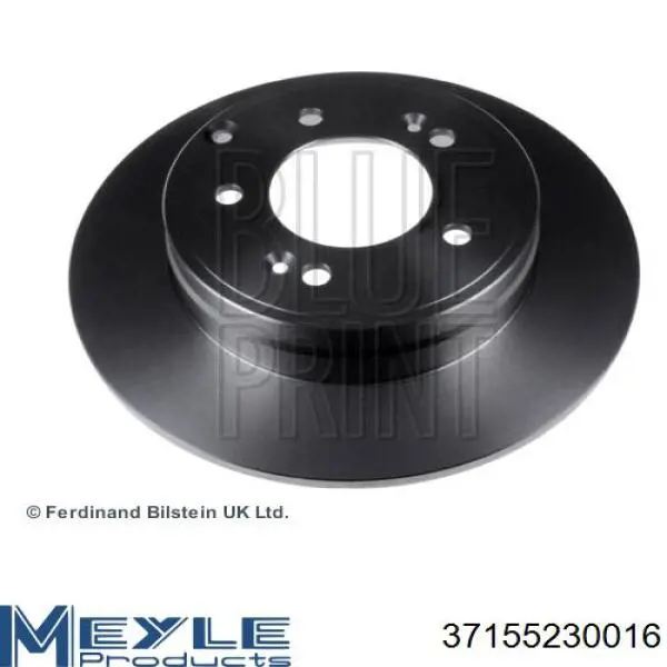 Disco de freno trasero BD5272 Fremax