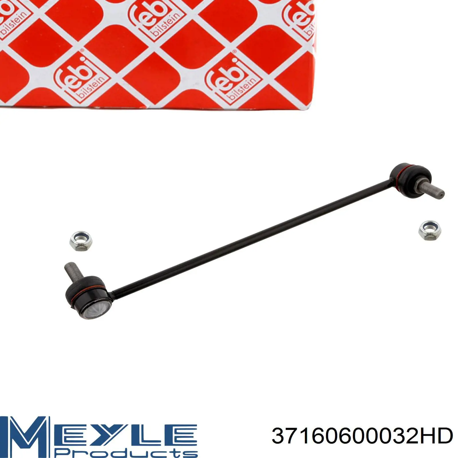 40021 Metalcaucho Bieleta estabilizadora delantera izquierda