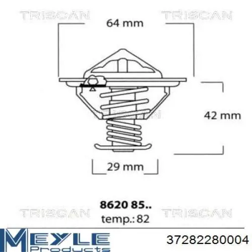 Comprar DT1059V Dayco Termostato
