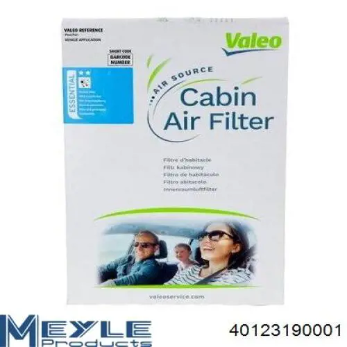 Filtro de habitáculo Peugeot Partner 1 5F