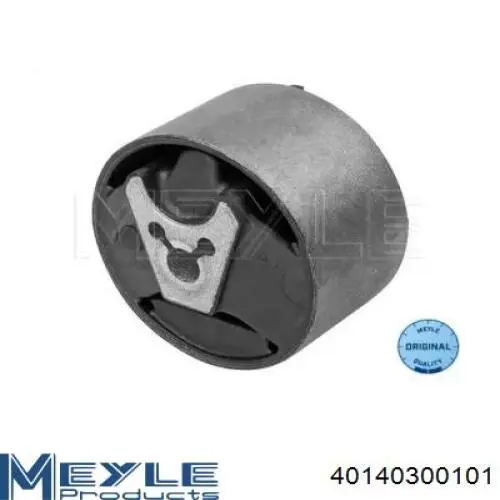 Soporte trasero de motor con silentblock 40140300101 Meyle