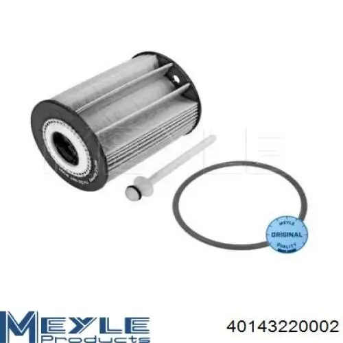 40-14 322 0002 Meyle filtro de aceite