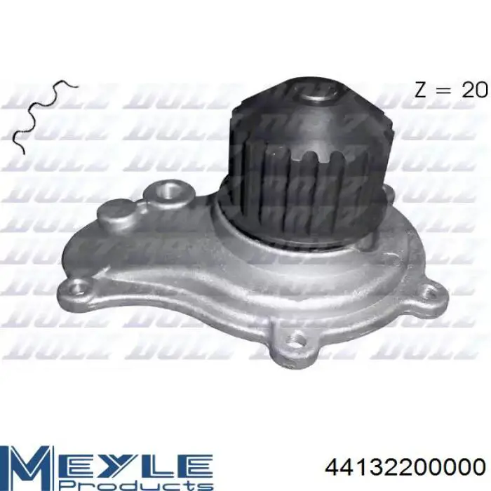 Motor de agua Chrysler 4667660