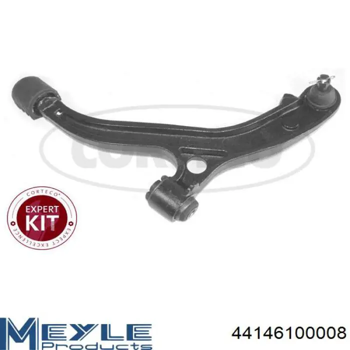 58002 Metalcaucho Silentblock de brazo de suspensión delantero inferior