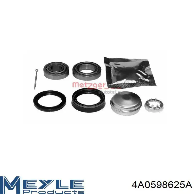 4A0598625A Meyle cojinete de rueda trasero