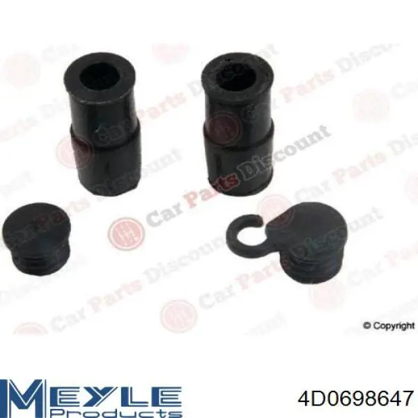 Juego de reparación, pinza de freno delantero Volvo V40 525, 526