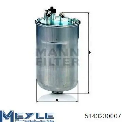 Filtro de gasoil Volvo 8683212