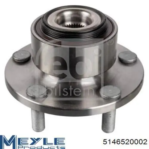 Buje de rueda Meyle 5146520002