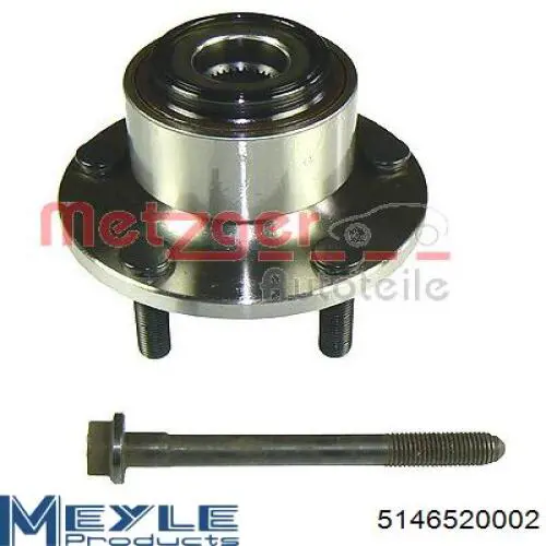 Buje de rueda delantero WB80187 Sato Tech