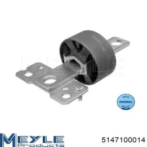 Buje delantero del brazo longitudinal trasero 5147100014 Meyle
