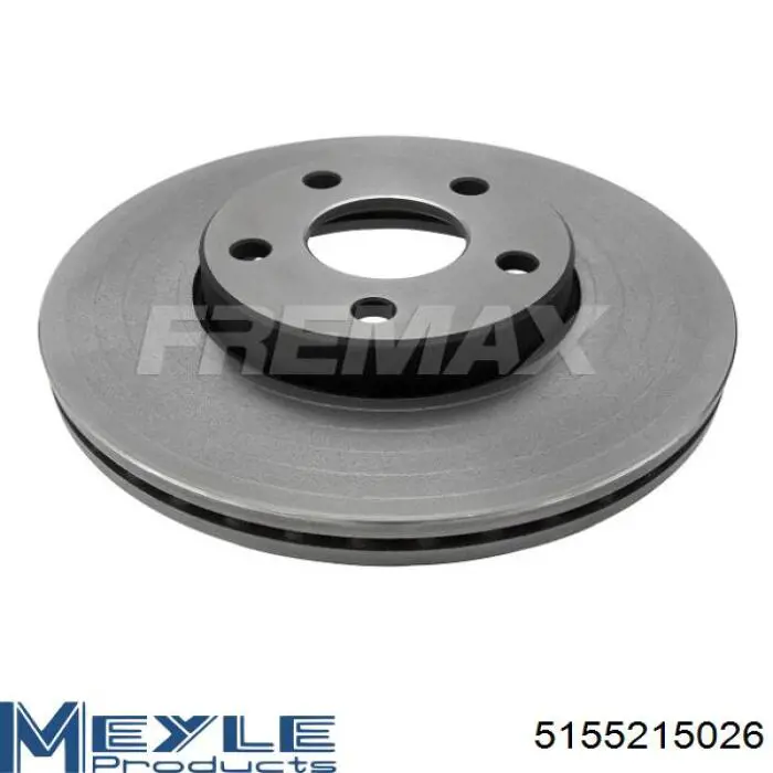 Disco de freno 5155215026 Meyle