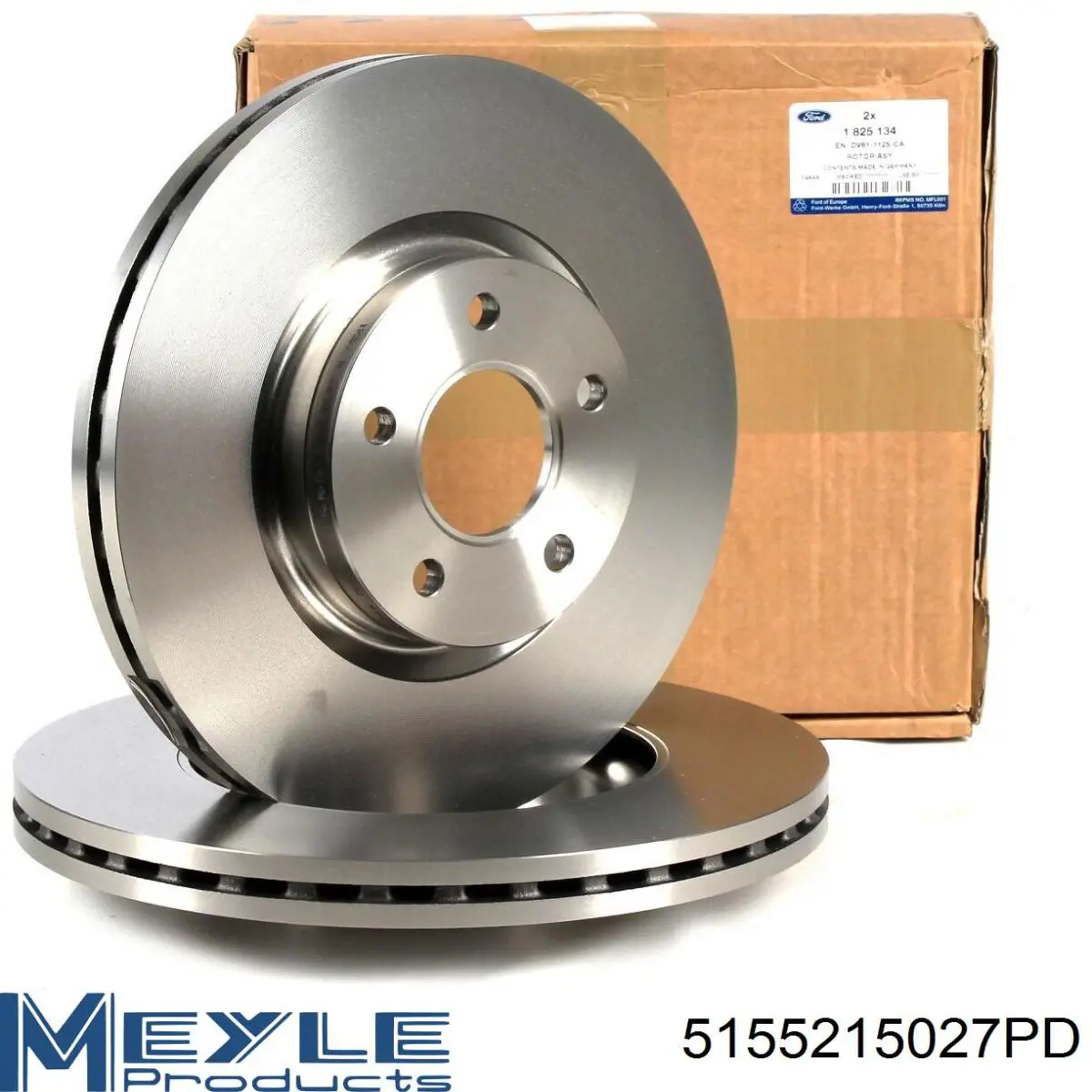 Freno de disco delantero Volvo V40 525, 526