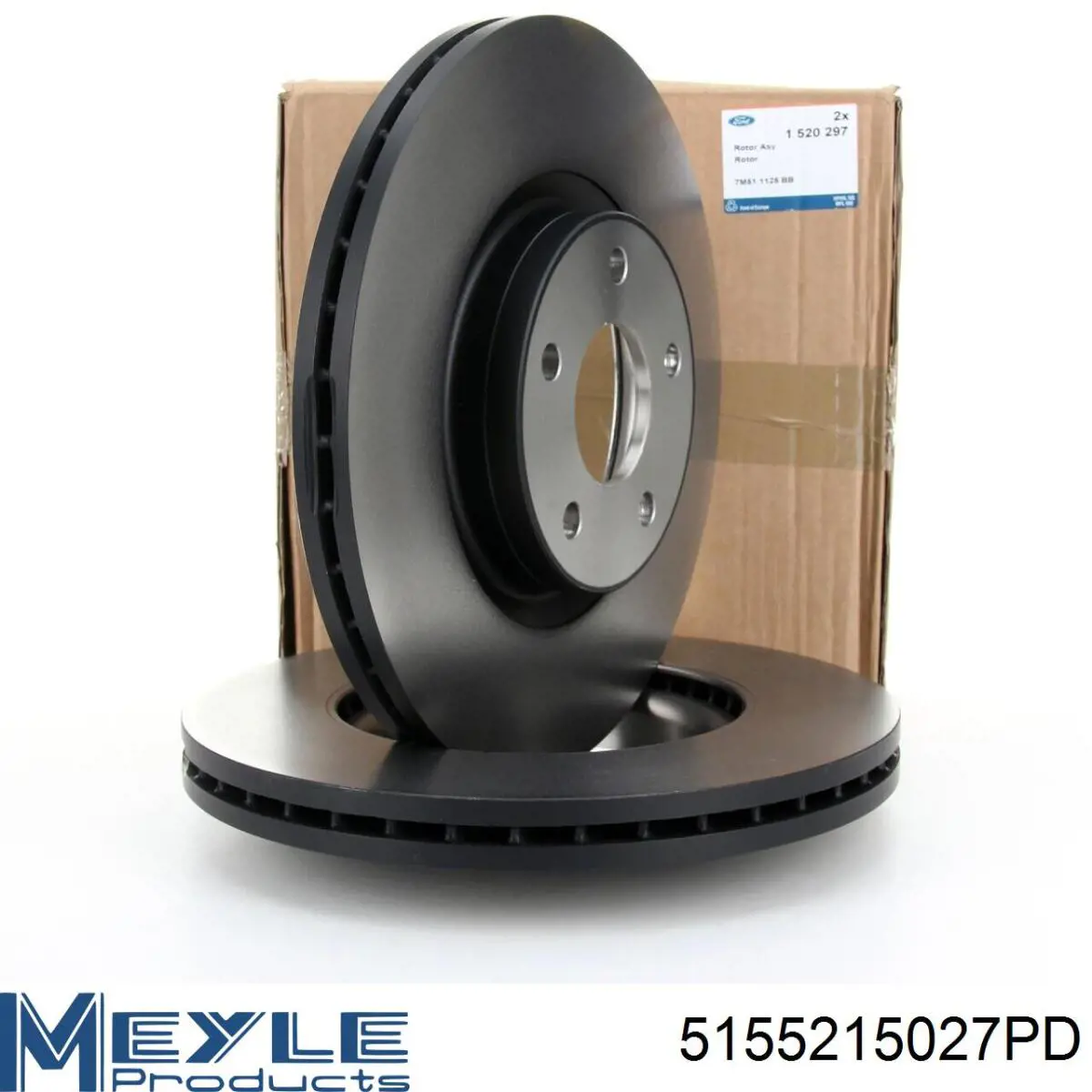 Freno de disco delantero Volvo V40 525, 526