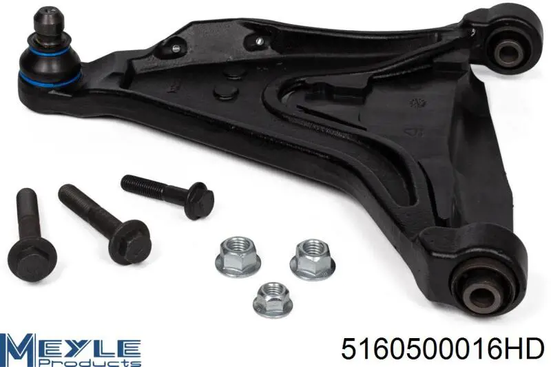 Brazo inferior derecho de la suspensión delantera BCA5977 Borg&beck