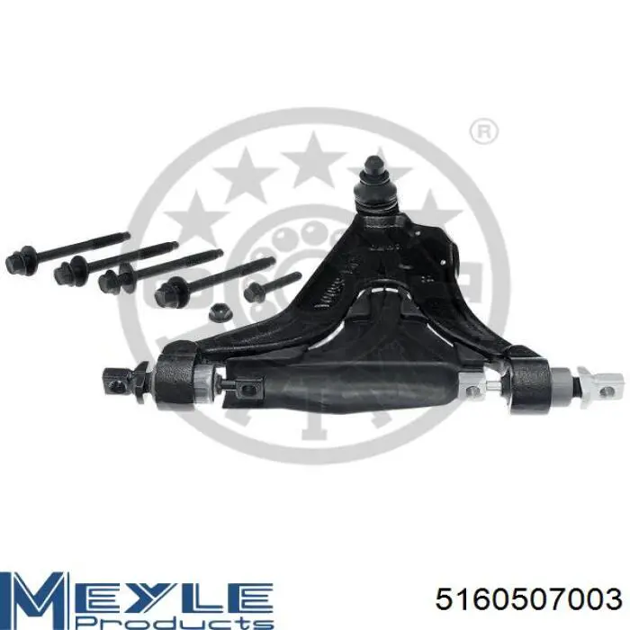 Comprar 06612 Metalcaucho Brazo inferior izquierdo de la suspensión delantera