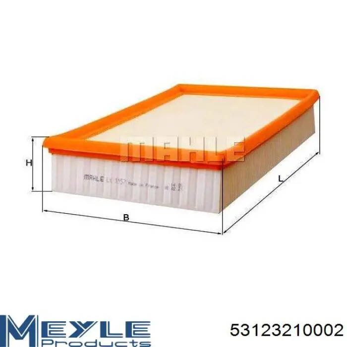 Comprar A1283 Purflux Filtro de aire