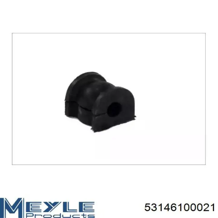 58825 Metalcaucho Silentblock de brazo de suspensión delantero inferior