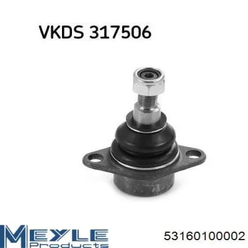VKDS 317506 SKF rótula de suspensión