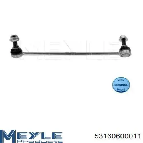 Bieleta estabilizadora delantera derecha Meyle 53160600011 precio, desde 20,59 EUR