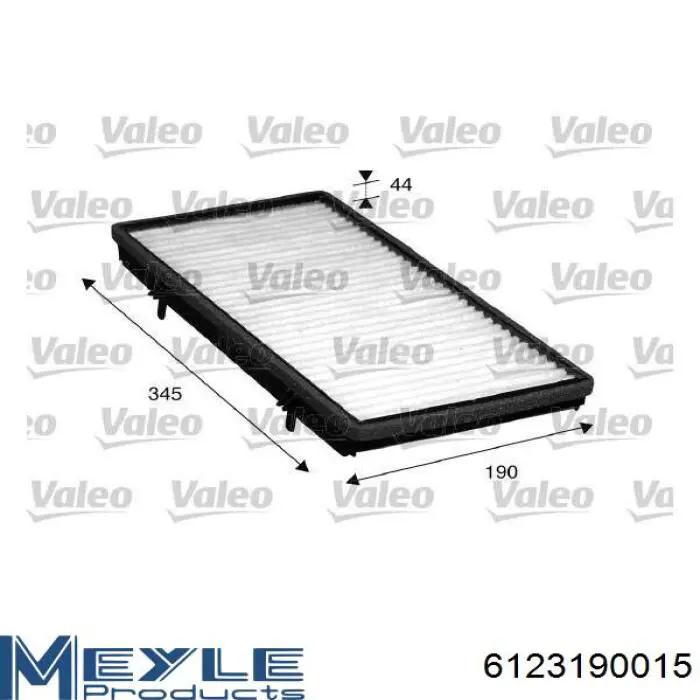 91160128 General Motors Filtro antipolen