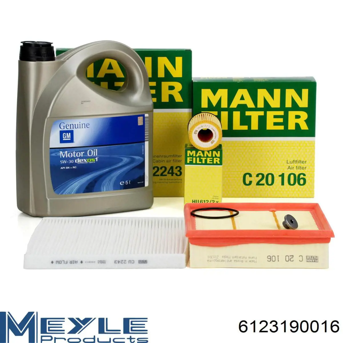 Filtro de polen Open Parts CAF208401