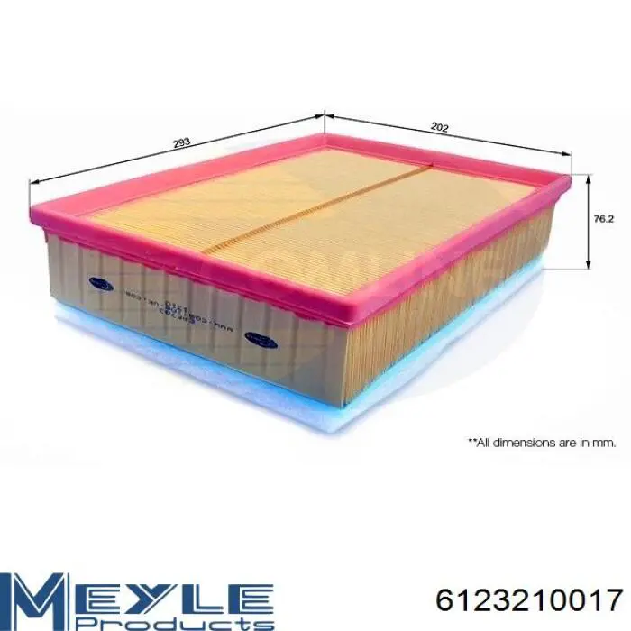 Filtro de aire Renault Master 3 FV, JV