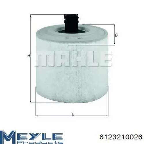 Filtro de aire F242801 Kamoka