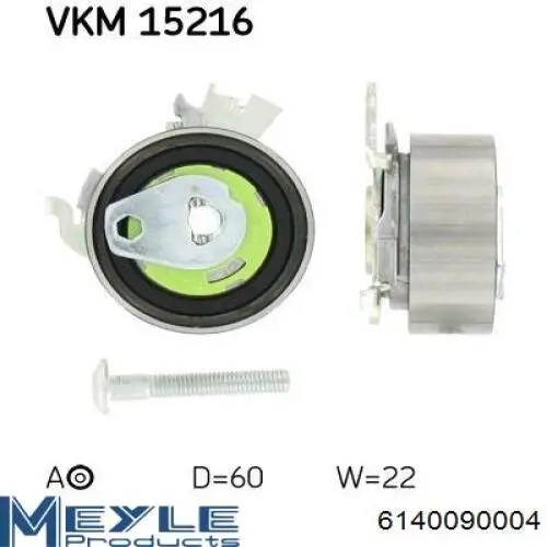 Comprar 636725 General Motors Tensor, correa de distribucion