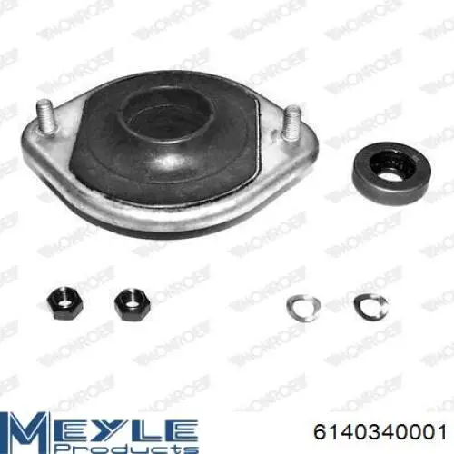 Comprar 02499 Metalcaucho Soporte del amortiguador delantero