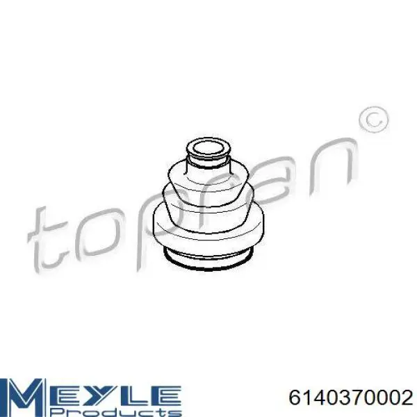 Fuelle transmisión delantero exterior Meyle 6140370002 precio, desde 4,91 EUR